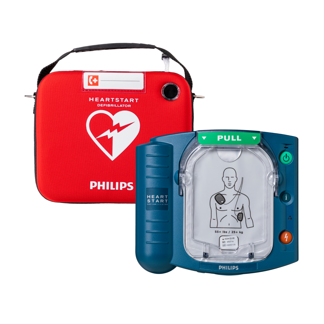 Philips aed and case